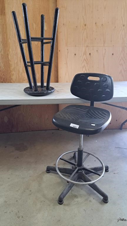 Bar stool and rolling chair