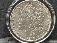 1889 Morgan Silver Dollar Coin