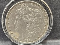 1898 Silver Morgan Dollar Coin