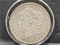 1890 S Silver Morgan Dollar Coin