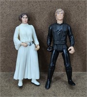 1998 Star Wars Princess Leia & Luke Skywalker