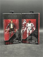 Star Wars Black Series Han Solo & Finn Figures
