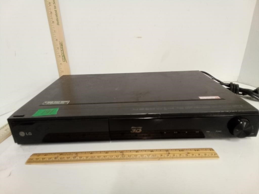 LG BluRay 3D DVD Player