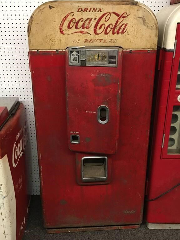 Vintage Coca Cola Vendo Coke Machine