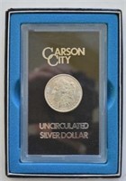 1884-CC Morgan Silver Dollar - GSA Box