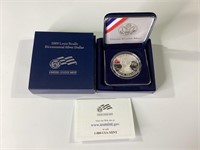 2009 Louis Braille Commemorative Silver Dollar