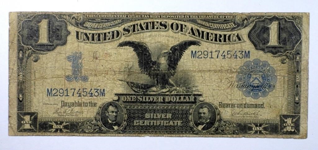 1899 $1 "BLACK EAGLE" SILVER CERTIFICATE