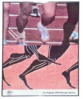 Los Angeles 1984 Olympics JOHN BALDESSARI Poster