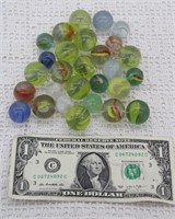BAG OF SHOOTER TYPE MARBLES