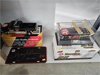 Diecast Nascar truck,car and license plate