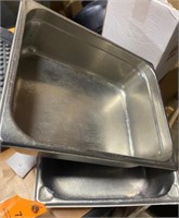 2 used 2"  half pans