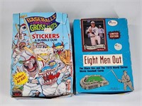 (8) MEN OUT & BASEBALLS GROSS OUTS WAX BOXES