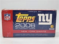 2006 TOPPS NEW YORK GIANTS - COMPLETE SET