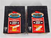 (2) FULL BOXES OF 1992 TOPPS STADIUM CLUB