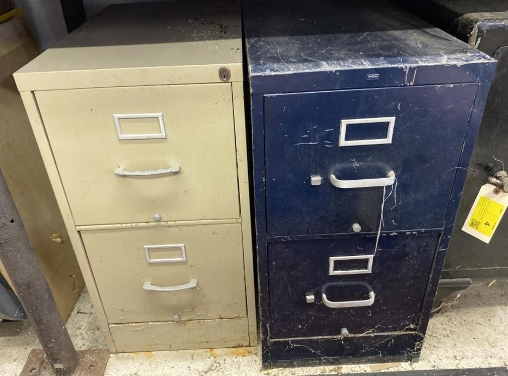 Metal Filing Cabinets and Contents Inc. Assorted