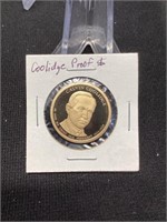 Coolidge Gold $1 Proof