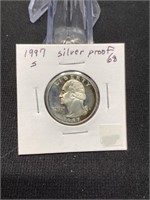 1997-S Proof Washington Silver