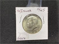1965 40% Silver Kennedy Half