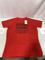 THE FLYING SQUIRREL MOTORCYCLE CO. T-SHIRT, S