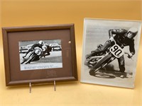 Vintage Motorcycle Racing Photographs