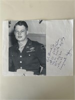 First Lt. Lyle Bouck signed photo