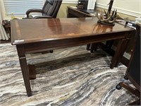 One Drawer Inlaid Desk