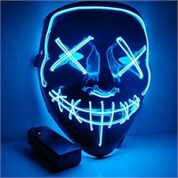 TESTED LED Mask Halloween Mask, Scary Mask