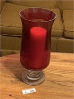Tall Candle Decor Glass