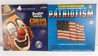 Kids Long Play Lot: Patriotism Songs & Circus