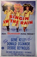 Autograph Singing In the Rain Poster