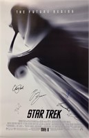 Chris Pine Autograph Star Trek Poster