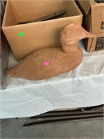 Carved Wooden Decoy