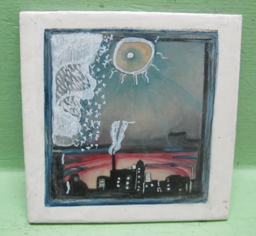 8 X 8 Georgia O'Keefe Decorative Ceramic Tile