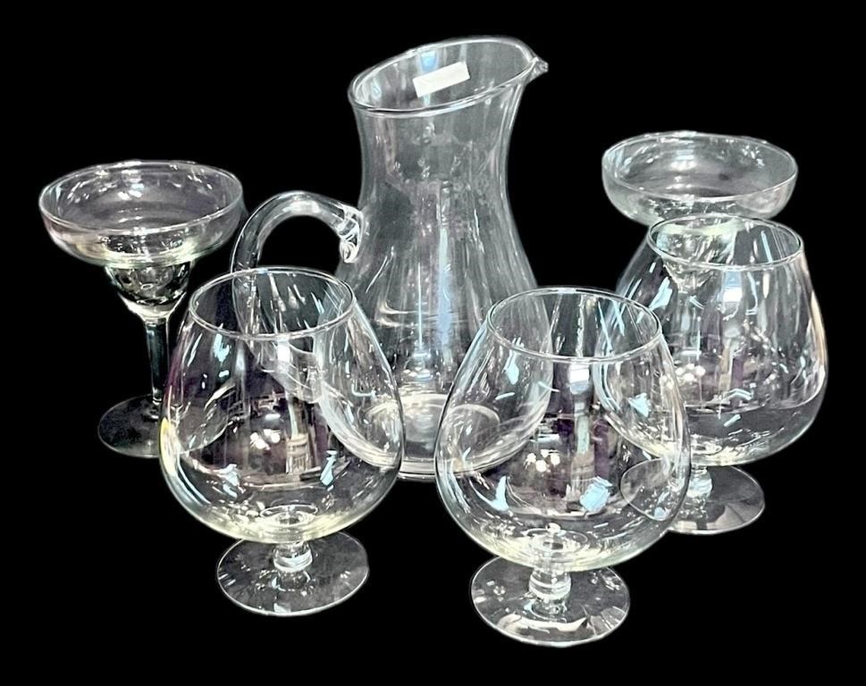 Gorgeous Clear Glass Pitchers & Vases