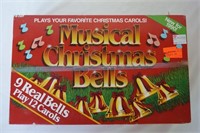 Vintage Musical Christmas Bells 1990