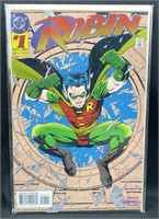 1993 DC Robin #1 Foil Embossed Cover