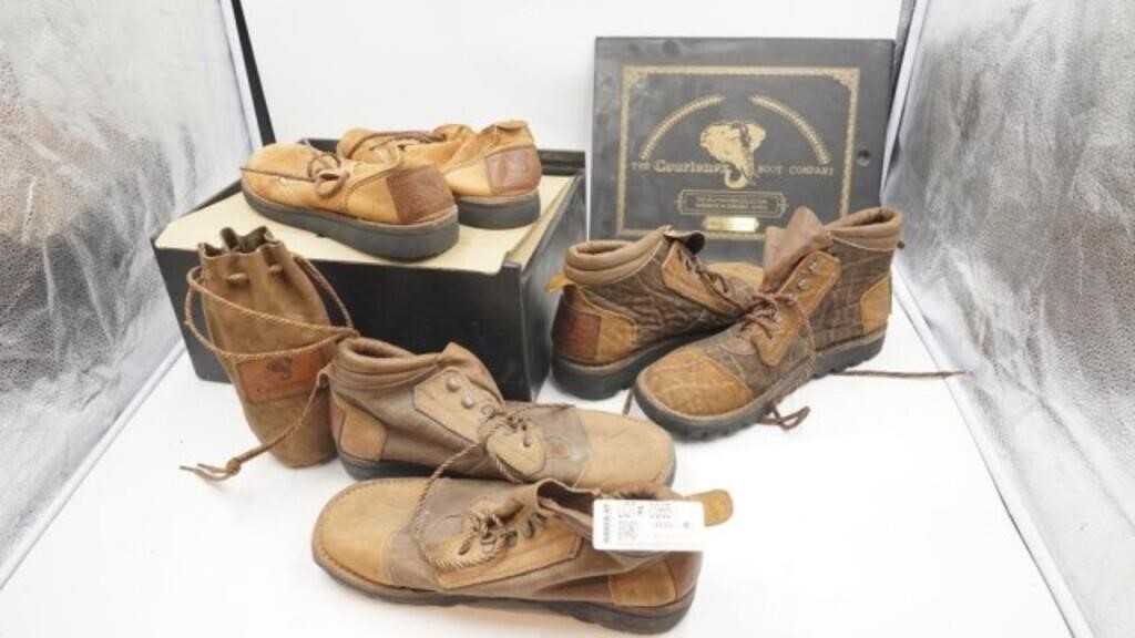 Courteney Handmade Leather boots from Zimbabwe