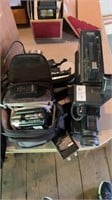 Lot of Handheld Cameras Panasonic and VHS