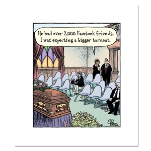Bizarro! "Facebook Funeral" Numbered Limited Editi