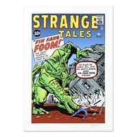 Marvel Comics, "Strange Tales" Limited Edition Gic