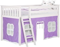 *NEW*$160 Underbed Curtain for Low Bunk Bed, Twin