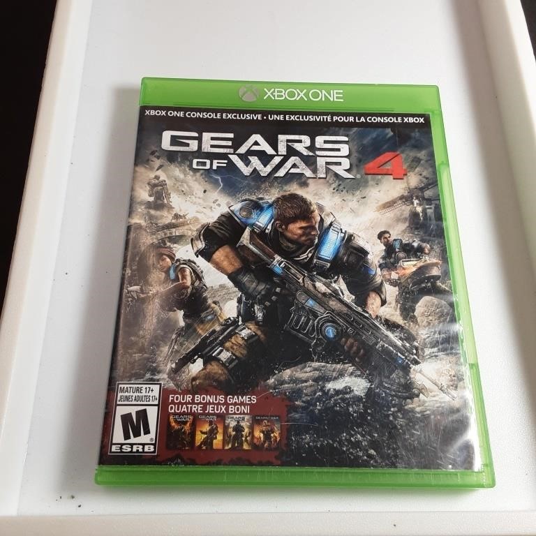 Xbox 1 gears of war 4 game