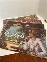 4 X Cola Cola Place Mats