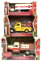 (3) ERTL Die-Cast Coca-Cola Collectibles