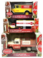 (3) ERTL Die-Cast Coca-Cola Collectibles