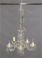 Vintage Glass Chandelier