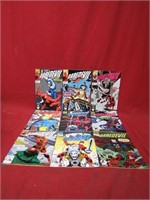 9 Assorted "Daredevil" (Marvel) Comics