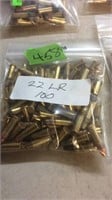 100 ROUNDS OF 22 LR