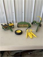 John Deere Haybine, Planter, and a Chopper