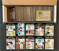 1971 Topps Lot of 455 Mostly Different EX+ Marked